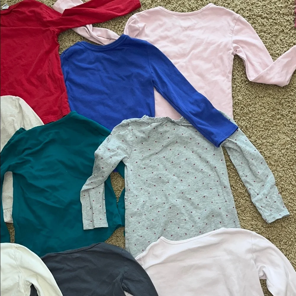 Kids Long Sleeve Shirt Set - Multicolor - Picture 16 of 16